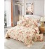 Cuvertură Pat Dublu, 5 Piese, Bumbac 100% , Imprimat –Calitate Premium, cu Imprimeu Durabil, 230x250 cm, E-S7