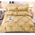 Lenjerie de pat FINET Brodate, pentru 2 persoane, 4 piese, Cearceaf de pat 220 x 240cm, JH-03