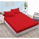 Lenjerie de pat dublu din damasc cu elastic, 4 piese, cearceaf pentru pat 180x200cm, PTC-02