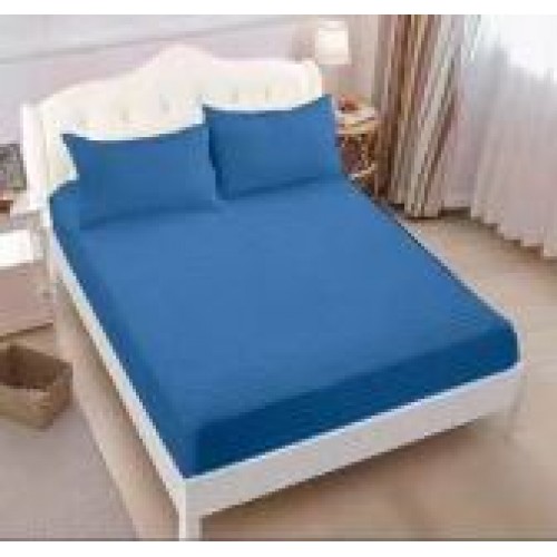 Lenjerie de pat dublu din damasc cu elastic, 4 piese, cearceaf pentru pat 180x200cm, PTC-03
