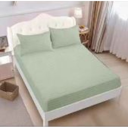 Lenjerie de pat dublu din damasc cu elastic, 4 piese, cearceaf pentru pat 180x200cm, PTC-04