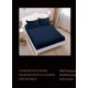 Lenjerie de pat dublu din damasc cu elastic, 4 piese, cearceaf pentru pat 180x200cm, PTC-05