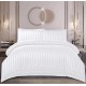 Lenjerie de pat dublu din damasc cu elastic, 4 piese, cearceaf pentru pat 180x200cm, PTC-07
