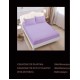 Lenjerie de pat dublu din damasc cu elastic, 4 piese, cearceaf pentru pat 180x200cm, PTC-15