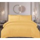 Lenjerie de pat dublu din damasc cu elastic, 4 piese, cearceaf pentru pat 180x200cm, PTC-16