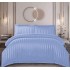 Lenjerie de pat dublu din damasc cu elastic, 4 piese, cearceaf pentru pat 180x200cm, PTC-22