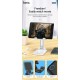 Suport birou Hoco PH29A, pentru Telefon si tableta, Ajustabil 120 grade, Protectie silicon, Alb