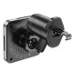 Suport Auto cu incarcare Wireless, HW15, 15W, Magnetic, montaj Ventilatie, cablu USB-C, 1m, Pull Hook, Negru/Gri