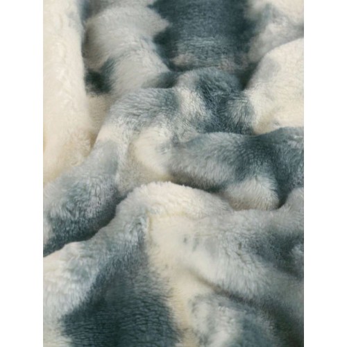 Pătură cu blană de iepure artificială ultra-moale, 200x230 cm, PUT-01