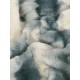 Pătură cu blană de iepure artificială ultra-moale, 200x230 cm, PUT-01