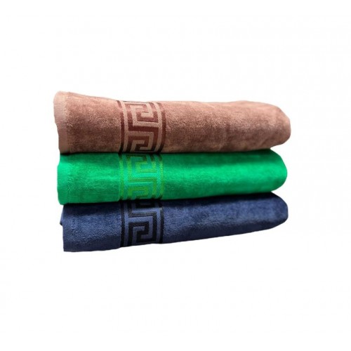 Set 3 prosoape de Baie din catifea de lux si bumbac Absorbante, 70x130 cm, PRS-1