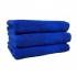 Set 3 prosoape de baie, Bumbac, Bordura Greceasca, 550g/m² cu fir dublu, 70x140cm, Albastru, GC-3