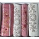 Set 4 prosoape din bumbac 100%, 2 x50x90 cm și 2 x 70x140 cm, SE-1