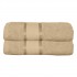 Set 2 prosoape de baie, Bumbac 100%, Uni, 400g/m², 70×130cm, Crem Inchis, PRO-10