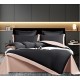 Lenjerie de pat din Matase, 6 Piese, Pat 2 Persoane, Cearceaf de pat 230 x 245cm, TAL-02