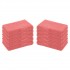 Set 10 Prosoape de Baie si de Fata ,500g/m², model Grecesc, bumbac 100%, 30×50 cm, Roz, PRO-66