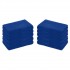 Set 10 Prosoape de Baie si de Fata ,500g/m², model Grecesc, bumbac 100%, 30×50 cm, Albastru Electric, PRO-75