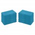 Set 10 Prosoape de Baie si de Fata ,500g/m², model Grecesc, bumbac 100%, 30×50 cm, Albastru, PRO-76