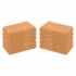 Set 10 Prosoape de Baie si de Fata ,500g/m², model Grecesc, bumbac 100%, 30×50 cm, Coral, PRO-89