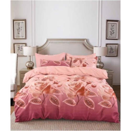 Lenjerie de pat dublu Din Finet, 6 piese, Pentru pat de 2 persoane, 230x245cm, BN-09