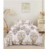 Lenjerie de pat dublu Din Finet, 6 piese, Pentru pat de 2 persoane, 230x245cm, BN-25