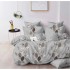 Lenjerie de pat dublu Din Finet, 6 piese, Pentru pat de 2 persoane, 230x245cm, BN-27