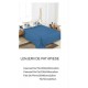 Lenjerie de pat dublu Din Finet, 6 piese, Pentru pat de 2 persoane, 230x245cm, BN-66