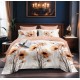 Lenjerie de pat dublu Din Finet, 6 piese, Pentru pat de 2 persoane, 230x245cm, BN-67