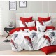 Lenjerie de pat dublu Din Finet, 6 piese, Pentru pat de 2 persoane, 230x245cm, BN-71