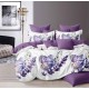 Lenjerie de pat dublu Din Finet, 6 piese, Pentru pat de 2 persoane, 230x245cm, BN-75