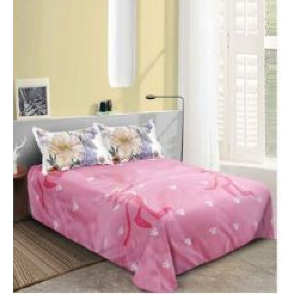Lenjerie de pat dublu Din Finet, 6 piese, Pentru pat de 2 persoane, 230x245cm, BN-98