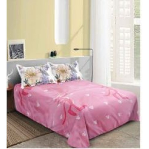 Lenjerie de pat dublu Din Finet, 6 piese, Pentru pat de 2 persoane, 230x245cm, BN-98
