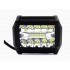 Spot LED pentru mașină 4 inch 60W trei rânduri bliț alb LED lumini de lucru SUV lumini de acoperiș lumini auxiliare modificate