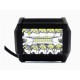 Spot LED pentru mașină 4 inch 60W trei rânduri bliț alb LED lumini de lucru SUV lumini de acoperiș lumini auxiliare modificate