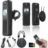 Mini cameră de corp 64GB cu audio și video, clemă magnetică pentru șnur, vedere nocturnă,  purtabilă pentru ciclism, aplicarea legii, securitate, călătorie