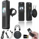 Mini cameră de corp 64GB cu audio și video, clemă magnetică pentru șnur, vedere nocturnă,  purtabilă pentru ciclism, aplicarea legii, securitate, călătorie