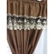 Set unic de perdele Plus draperii decorative pentru sufragerie dormitor, 4 Metri Pe 160cm, PRD-9