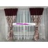 Set unic de perdele Plus draperii decorative pentru sufragerie dormitor, 4 Metri Pe 160cm, PRD-27