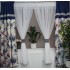 Set unic de perdele Plus draperii decorative pentru sufragerie dormitor, 4 Metri Pe 160cm, PRD-30