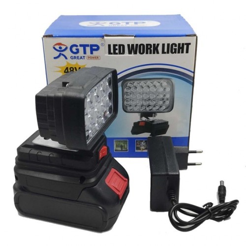 Lampa de lucru, GTP, LED Cu Baterie Reîncărcabilă De 48 Volți