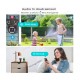Camera de Supraveghere Tripla WIFI BULLET-DOME ,12MP, Exterior si Interior, Ultra HD, Rotire 360, Leduri, Alarma, Senzor Miscare