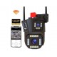 Camera de Supraveghere Tripla WIFI BULLET-DOME ,12MP, Exterior si Interior, Ultra HD, Rotire 360, Leduri, Alarma, Senzor Miscare