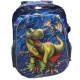 Set Ghiozdan, Geanta pentru Pranz si Penar, Albastru, Model Dinozaur, DNZ1