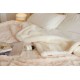 Patura Cocolino Groasa Dubla, Super Soft, cu Blanita, Pufoasa, 200 x 230 cm, Multicolor, JFP-19