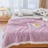 Patura Cocolino Groasa Dubla, Super Soft, cu Blanita, Pufoasa, 200 x 230 cm, Multicolor, JFP-21