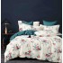 Set Lenjerie Eleganta 6 piese cu elastic din Bumbac Finet, Cearceaf de pat 180x200cm, Pat 2 Persoane, LJ-05