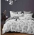 Set Lenjerie Eleganta 6 piese cu elastic din Bumbac Finet, Cearceaf de pat 180x200cm, Pat 2 Persoane, LJ-11