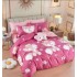 Set Lenjerie Eleganta 6 piese cu elastic din Bumbac Finet, Cearceaf de pat 180x200cm, Pat 2 Persoane, LJ-26