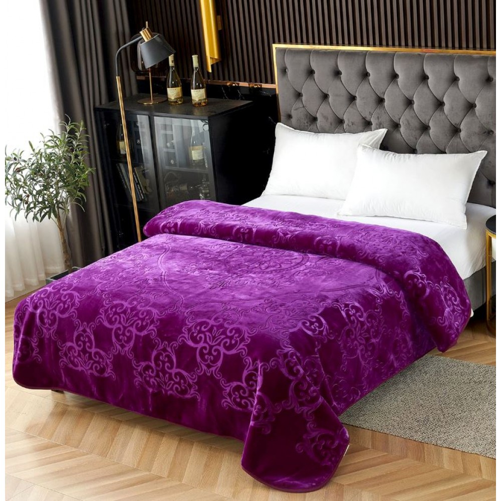 Patura Cocolino grofata, grosa ,dimensiune 160x210CM , pentru pat de 1 persoana, PT14