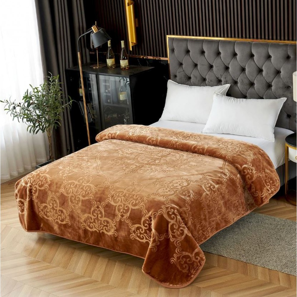 Patura Cocolino grofata, grosa ,dimensiune 160x210CM , pentru pat de 1 persoana, PT16